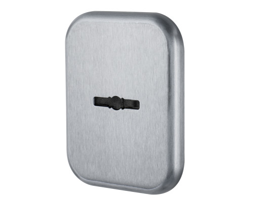 Декоратив. Armadillo (Армадилло) Квадр. накл. на сув. замок со шторкой PS-DEC SQ CT (ATC Protector 1) SC-14 Матовый хром