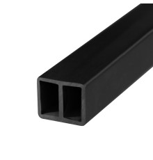 Терморазрыв (спейсер) для термодверей Fuaro (Фуаро) 20х24 мм, черный, длина 3 м 