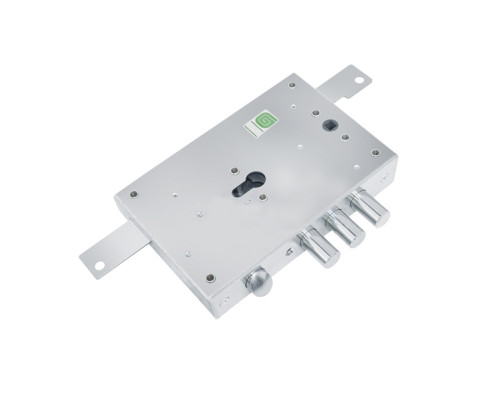 Корпус Guardian (Гардиан) врезного замка с защёлкой ЗВ 22.12 с тягами (без планки) /123:131/