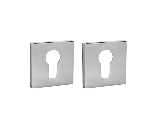 Накладка Ajax (Аякс) под цилиндр ET.K.JS51 (ET JS) CP-8 хром