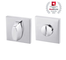 Ручка Armadillo (Армадилло) поворотная BK6.K.USS52 (WC-BOLT BK6 USS) CP-8 хром 