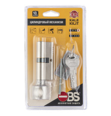 Цилиндровый механизм Kale kilit (Кале килит) с вертушкой 164 OBS SCE/100 (45+10+45) mm никель 5 кл. new 