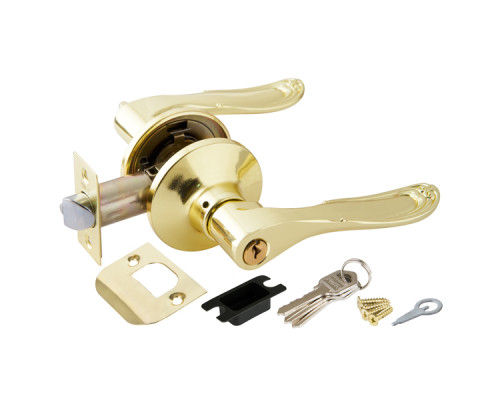 Ручка Punto (Пунто) защелка DK630 PB-ET (6030 PB-E) (кл./фик.) золото