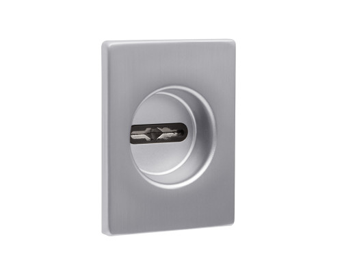 Накладка Fuaro (Фуаро) на сувальдный замок ESC.S-auto.RL/U/K.477 SSC-16 сатинрованный хром