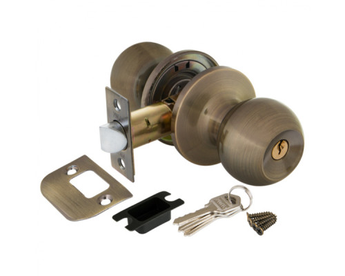 Ручка Punto (Пунто) защелка DK672 AB-ET (6072 AB-E) (кл./фик.) бронза