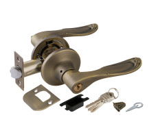 Ручка Punto (Пунто) защелка DK630 MAB-ET (6030 MAB-E) (кл./фик.) мат.бронза 