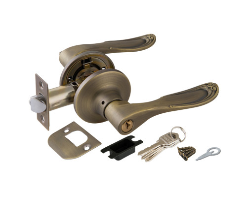 Ручка Punto (Пунто) защелка DK630 MAB-ET (6030 MAB-E) (кл./фик.) мат.бронза