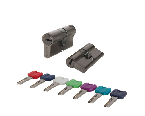 Цилиндровый Punto (Пунто) механизм MaxPro7000Key 52mm (21+10+21) GR графит 7key