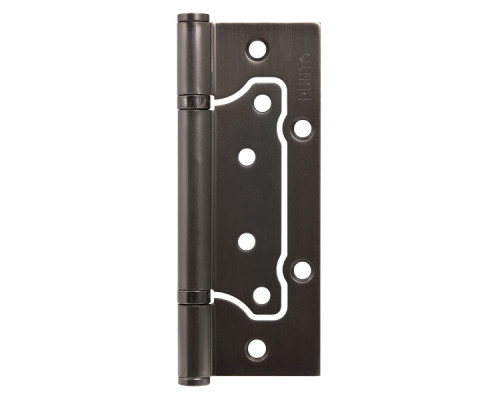 Петля Punto (Пунто) универсальная без врезки IN5200W GR (200-2B 125x2,5) графит