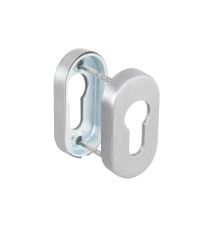 Накладка Fuaro (Фуаро) под цилиндр ET.R.DSS201-02P (DSS-02P-ET) INOX 201 (овальное основание) 