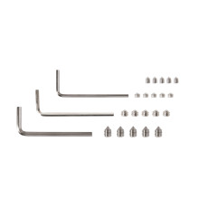 Набор винтов Ajax (Аякс) для ручек дверных (М6х8, М6х5, М5х4, M4x6, шестигранники) 