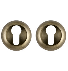 Накладка Ajax (Аякс) под цилиндр ET.R.JR54 (ET JR) ABG-6 зелёная бронза 