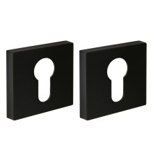 Накладка Fuaro (Фуаро) под цилиндр ET.K.DM51 (ET DM) BL-24 черный 