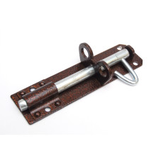 Задвижка skobis (СКОБИС) накладная ЗТ-150 медный антик 