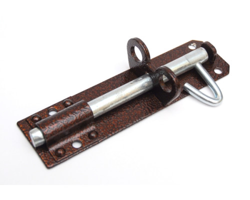 Задвижка skobis (СКОБИС) накладная ЗТ-150 медный антик