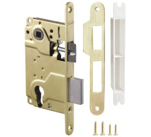Корпус Armadillo (Армадилло) врезного замка c защёлкой METLH25-50 Box (LH 25-50) SG мат.золото 