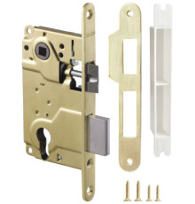 Корпус Armadillo (Армадилло) врезного замка c защёлкой METLH25-50 Box (LH 25-50) SG мат.золото 