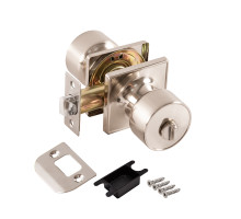 Ручка Punto (Пунто) защелка DK772/BL SN-BK (фик.) никель 