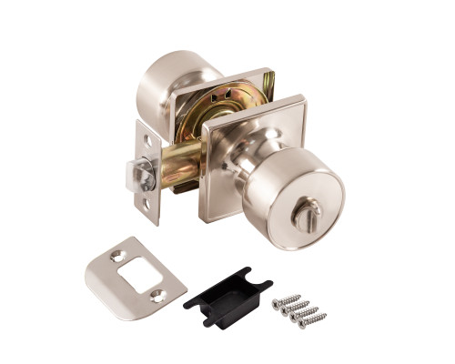 Ручка Punto (Пунто) защелка DK772/BL SN-BK (фик.) никель