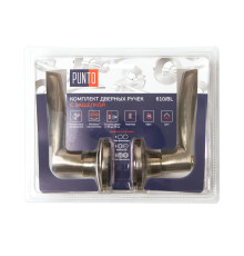 Ручка Punto (Пунто) защелка DK610/BL AB-BK (фик.) бронза 