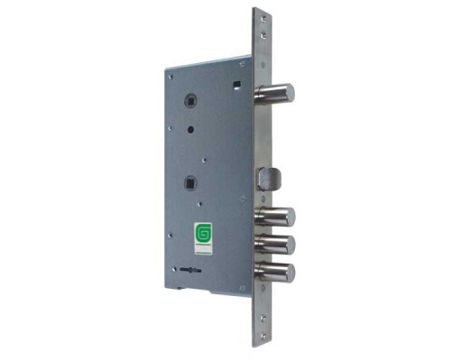 Замок Guardian (Гардиан) врезной сувальдный с задвижкой и защёлкой ЗВ 30.15, 4 кл. (длинный кл. 71,5 мм) /128:3905/