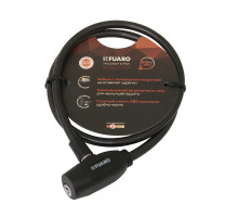 Замок Fuaro (Фуаро) тросовый PL-BIKE-0880-KEY (8х800) 2key(PL-0880-KEY) /подвес 