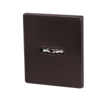 Накладка Armadillo (Армадилло) на сувальдный замок ESC.S-auto.USS/K (PS Protector/USS) BPVD вороненый никель 