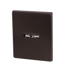 Накладка Armadillo (Армадилло) на сувальдный замок ESC.S-auto.USS/K (PS Protector/USS) BPVD вороненый никель 