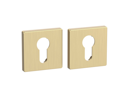 Накладка Punto (Пунто) под цилиндр ET.K.EST.Q52 SSG-39 сатинированное золото