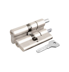 Цилиндровый механизм Cisa (Чиза) под вертушку ASIX OE302-89.12 (110 мм/55+10+45), НИКЕЛЬ 