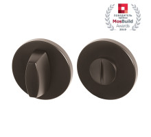 Ручка Armadillo (Армадилло) поворотная BK6.R.URS52 (WC-BOLT BK6 URS) BPVD-77 вороненый никель 