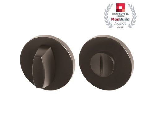 Ручка Armadillo (Армадилло) поворотная BK6.R.URS52 (WC-BOLT BK6 URS) BPVD-77 вороненый никель