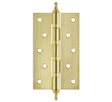 Петля Fuaro (Фуаро) универсальная IN5400UA-BL SB (4BB/A/BL 125x75x2,5) мат. золото БЛИСТЕР 