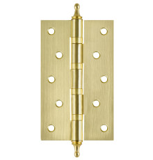 Петля Fuaro (Фуаро) универсальная IN5400UA-BL SB (4BB/A/BL 125x75x2,5) мат. золото БЛИСТЕР 