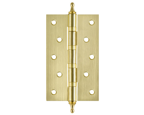 Петля Fuaro (Фуаро) универсальная IN5400UA-BL SB (4BB/A/BL 125x75x2,5) мат. золото БЛИСТЕР