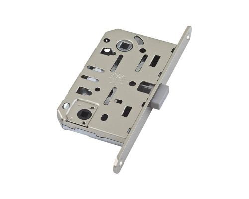 B06102.50.06.567 AGB (АГБ) Защелка врезная WC (никель) с отв. пл. B02402.05.06 MEDIANA POLARIS