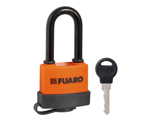 Замок Fuaro (Фуаро) навесной PL-WEATHER-3650 LS 3key (PL-3650 LS) удл. дужка, англ. /блистер