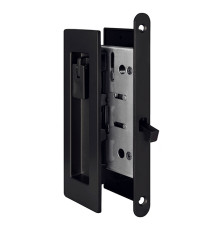 Защелка Armadillo (Армадилло) с ручками для раздвижных дверей SH.URB153.KIT011-BK (SH011 URB) BL-26 черный 