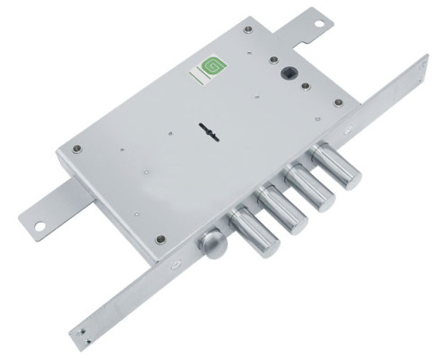 Замок Guardian (Гардиан) врезной сувальдный с защёлкой ЗВ 21.12 (без планки), 5 кл. /123:52/