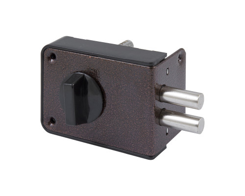 Замок Omega (Омега) накладной цилиндровый ЗН1-1 ПНЗ медь, 5 кл.