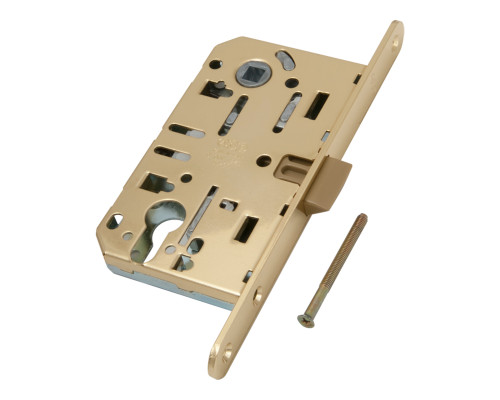 Корпус AGB (АГБ) врезного замка под цилиндр MEDIANA EVOLUTION B01103.50.03 (латунь)