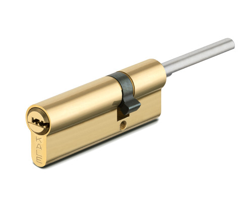 Цилиндровый механизм Kale kilit (Кале килит) под вертушку (дл.шток) 164 SX/81 (45+10+26) mm латунь 5 кл.