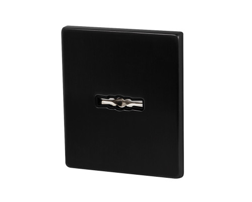 Накладка Armadillo (Армадилло) на сувальдный замок ESC.S-auto.USS/K (PS Protector/USS) BL черный