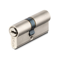 Цилиндровый Kale kilit (Кале килит) механизм 164 SN/90 (40+10+40) mm никель 5 кл. 
