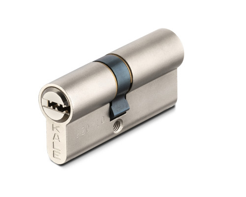 Цилиндровый Kale kilit (Кале килит) механизм 164 SN/90 (40+10+40) mm никель 5 кл.