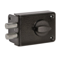 Замок Zenit (Зенит) накладной RL 131 (черный) 