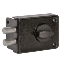 Замок Zenit (Зенит) накладной RL 131 (черный) 