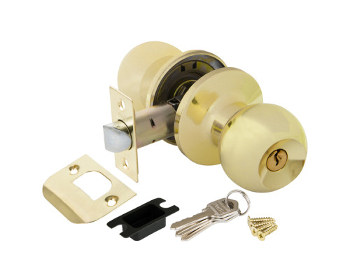 Ручка Punto (Пунто) защелка DK672 PB-ET (6072 PB-E) (кл./фик.) золото