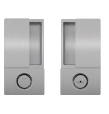 B30002.02.32 AGB (АГБ) Ручка WAVE под WC (мат хром), для раздвижных дверей 