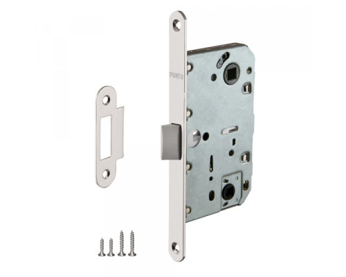 Защелка Punto (Пунто) врезная PL96WC-50/BL SN (мат.никель)